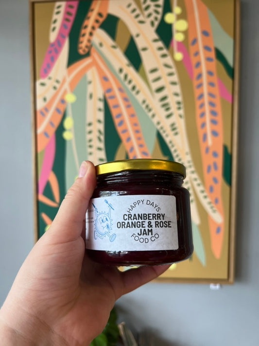Cranberry, Orange & Rose Jam