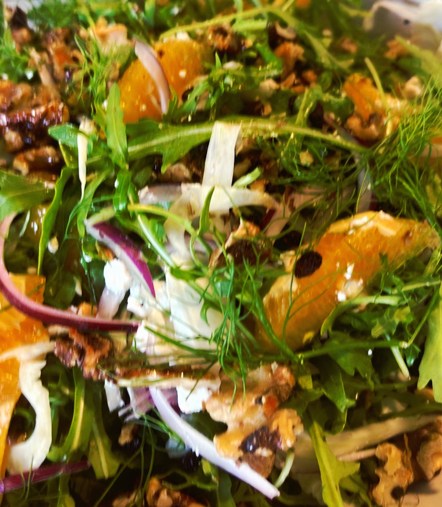 Pomegranate and Orange Salad