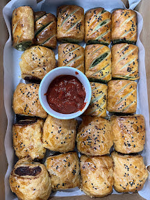 Mini Savoury Rolls with Housemade Tomato Relish
