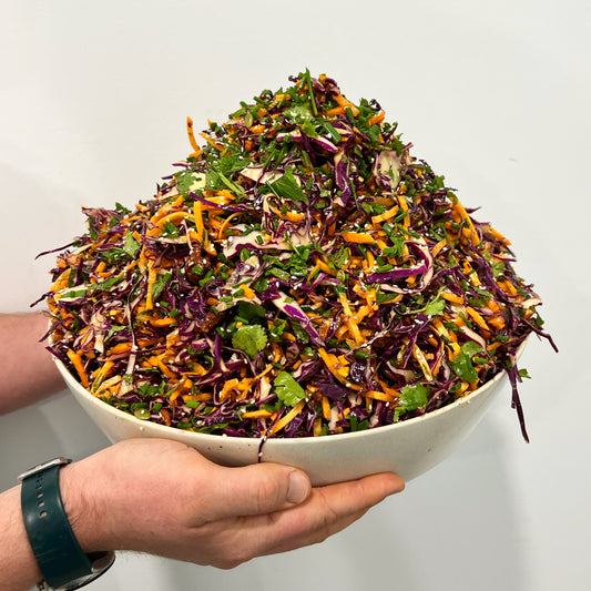 Cabbage and Carrot Slaw