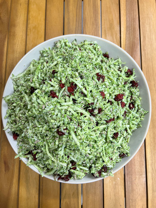 Raw Broccoli Salad