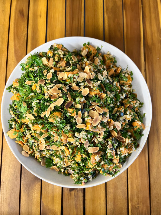 Sweet Potato Barley Salad