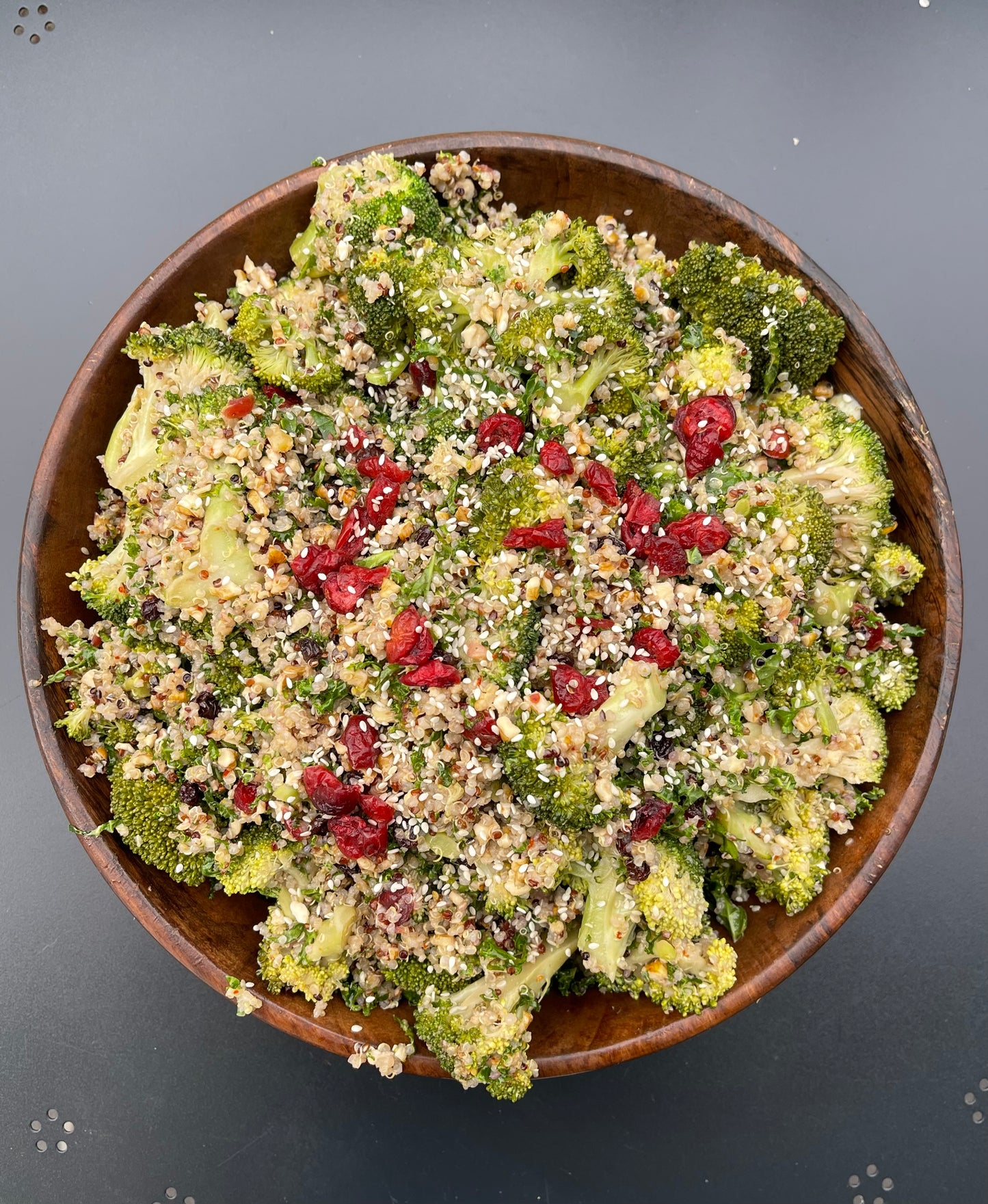 Steamed Broccoli Salad