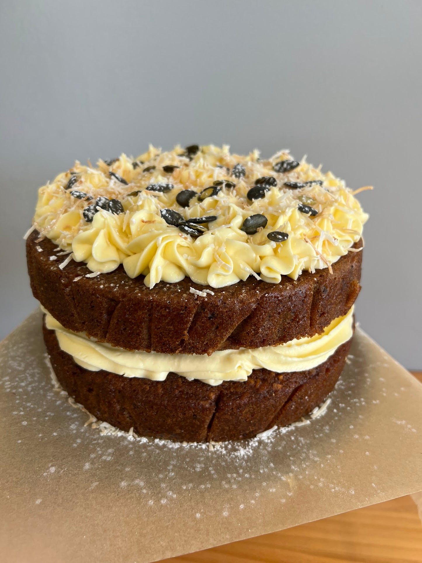 Carrot Cake Double Layered
